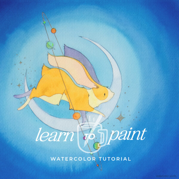 Luna the Bunny Painting (YouTube Tutorial Template) - Image 5